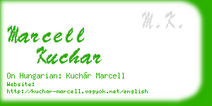 marcell kuchar business card